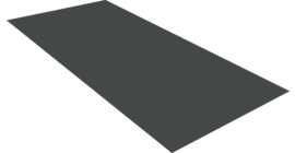 Плоский лист 0.5 GreenCoat Pural BT, matt RR2H3 (RAL 7016 антрацитово-серый)