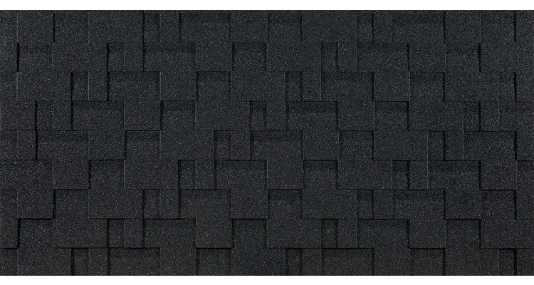 Гибкая черепица Eurasia, Лабиринт, Серый