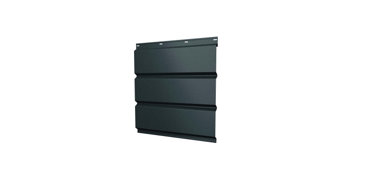 Софит металлический без перфорации 0,5 GreenCoat Pural BT, matt с пленкой RAL 7016 антрацитово-серый