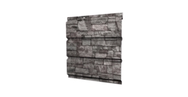 Софит металлический центральная перфорация 0,45 Print Elite с пленкой Fine Stone TwinColor