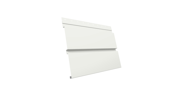 Квадро брус 0.5 Satin с пленкой RAL 9003 сигнальный белый