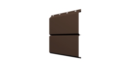 ЭкоБрус 0,345 GL 0.45 Drap-double TX RAL 8017 шоколад