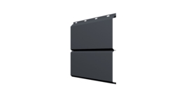 ЭкоБрус 0,345 GL 0.45 Drap-double TX RAL 7024 мокрый асфальт
