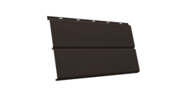 ЭкоБрус 3D 0,345 GL 0.45 Drap-double TX с пленкой RR 32 темно-коричневый