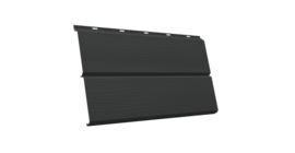 ЭкоБрус 3D 0,345 Grand Line 0.5 GreenCoat Pural BT, matt с пленкой RAL 7016 антрацитово-серый