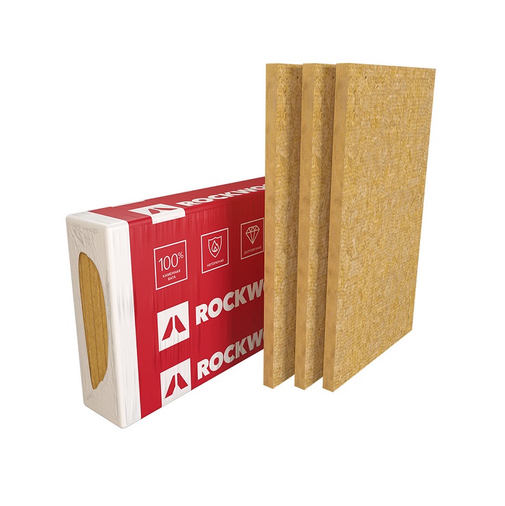 Утеплитель Rockwool Руф Баттс Н Оптима, 1000х600х50мм (в упак.0,18 м3)