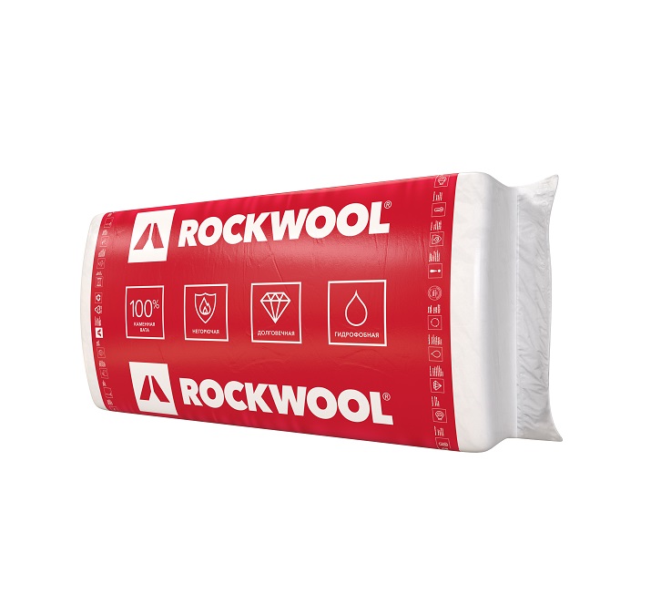 Утеплитель Rockwool Каркас Баттс, 1000х600х50мм (в упак.0,36 м3)