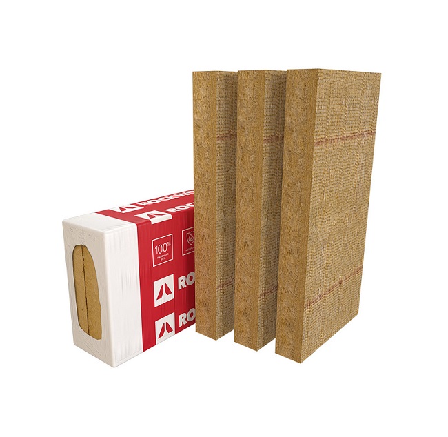 Утеплитель Rockwool Фасад Баттс Д Оптима, 1200х600х100мм (в упак.0,216 м3)