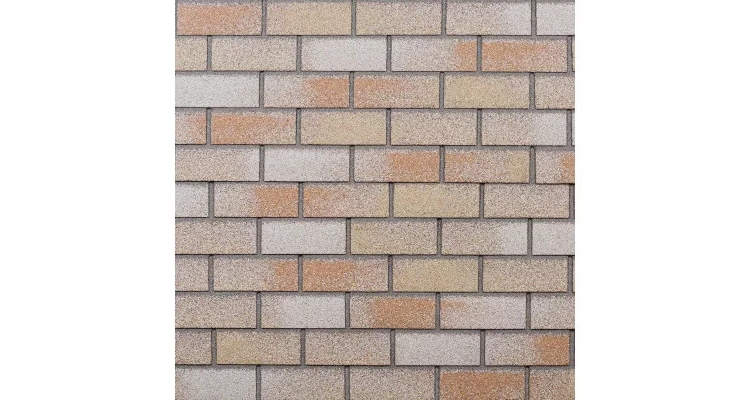 ТЕХНОНИКОЛЬ HAUBERK фасадная плитка Кирпич Оптима Каталонский (2.2 м² в упаковке)