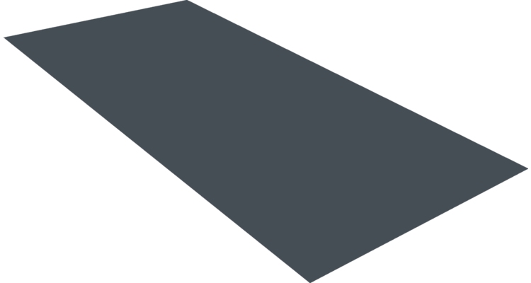 Плоский лист 0.45 Drap TwinColor RAL 7024 мокрый асфальт