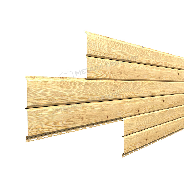 Сайдинг Металл Профиль Lбрус-15х240 (ECOSTEEL-01-Сосна-0.5)