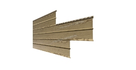 Сайдинг Металл Профиль Lбрус-XL-14х335 (ECOSTEEL_MA-01-Сосна-0.5)