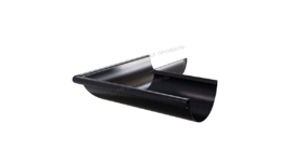 Угол желоба наружный Металл Профиль PURMAN BLACK EDITION D125 RAL 9005