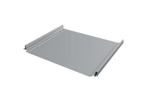 Кликфальц Pro Grand Line 0,5 PE с пленкой на замках RAL 7004 сигнальный серый