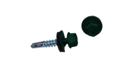 Саморез по металлу Daxmer 5,5х25 RAL 6005 (250) сверло №3