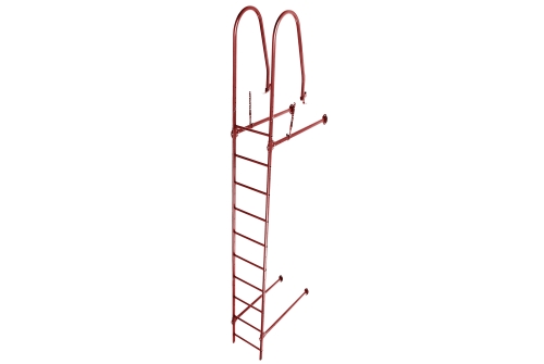 Лестница стеновая Grand Line RAL 3011 2,76м