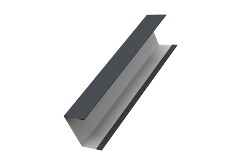 Крышка жалюзи Milan, Tokyo для калиток, ворот 0,5 Drap RAL 7024 мокрый асфальт (2,5м)